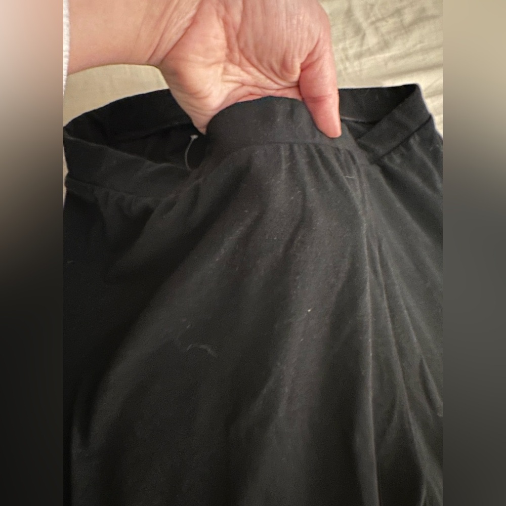 Black base layer pant for winter